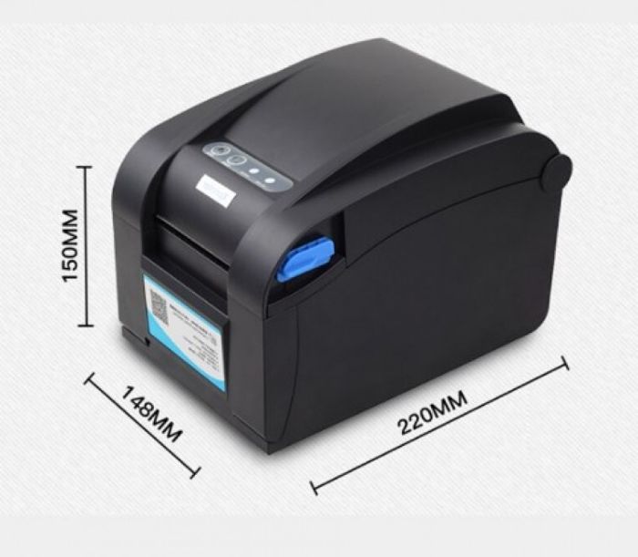 Термопринтер етикеток XPrinter XP-358BM USB+LAN+RS232