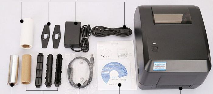 Термотрансферний принтер 300dpi XPrinter-H500E