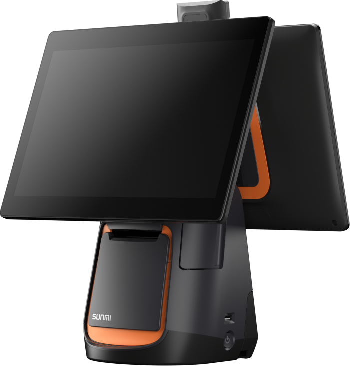 POS-термінал Sunmi T2S (15.6" + 10.1" девайс з двома екранами) із принтером для друку чеків (80 мм)