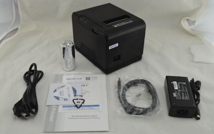 Чековий термопринтер USB+RS232+Lan XPrinter XP-Q800