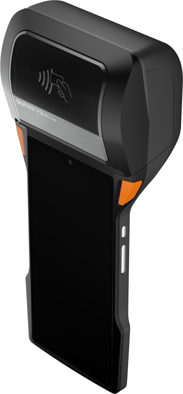 POS-термінал SUNMI V2s PLUS 80 мм принтер чеків/етикетки, 2D сканер, NFC